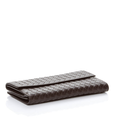 Bottega Veneta Nappa Intrecciato Continental Wallet Ebano 4 of 8