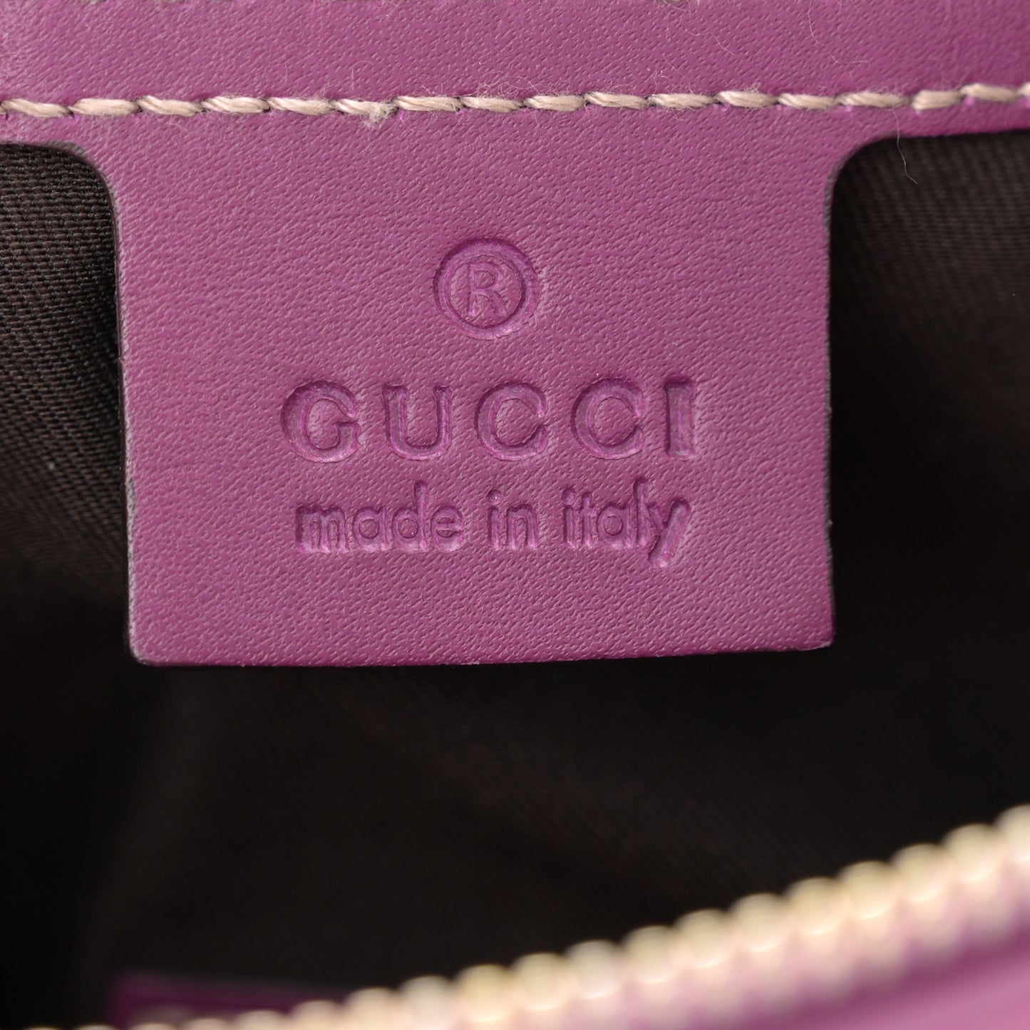 Monogram Vintage Web Small Boston Purple