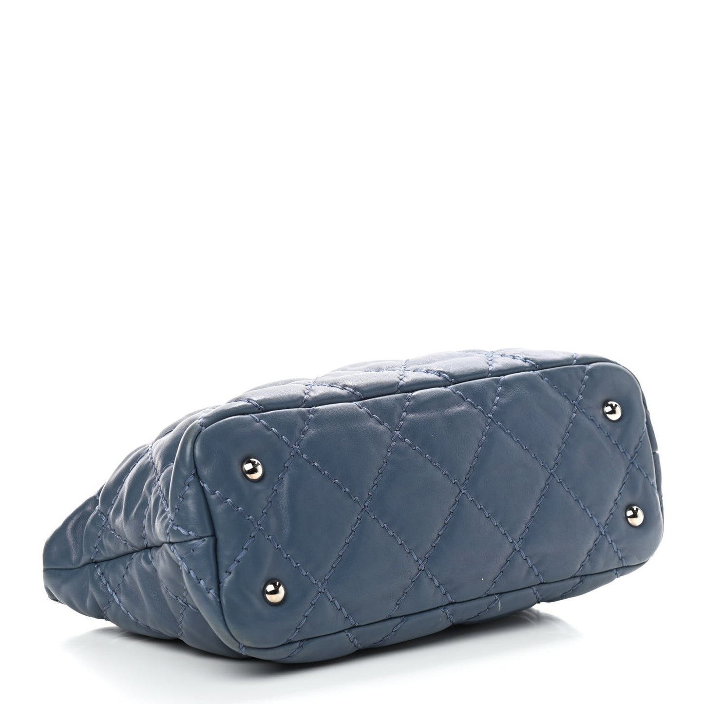 Calfskin Love Me Tender Shoulder Bag Blue