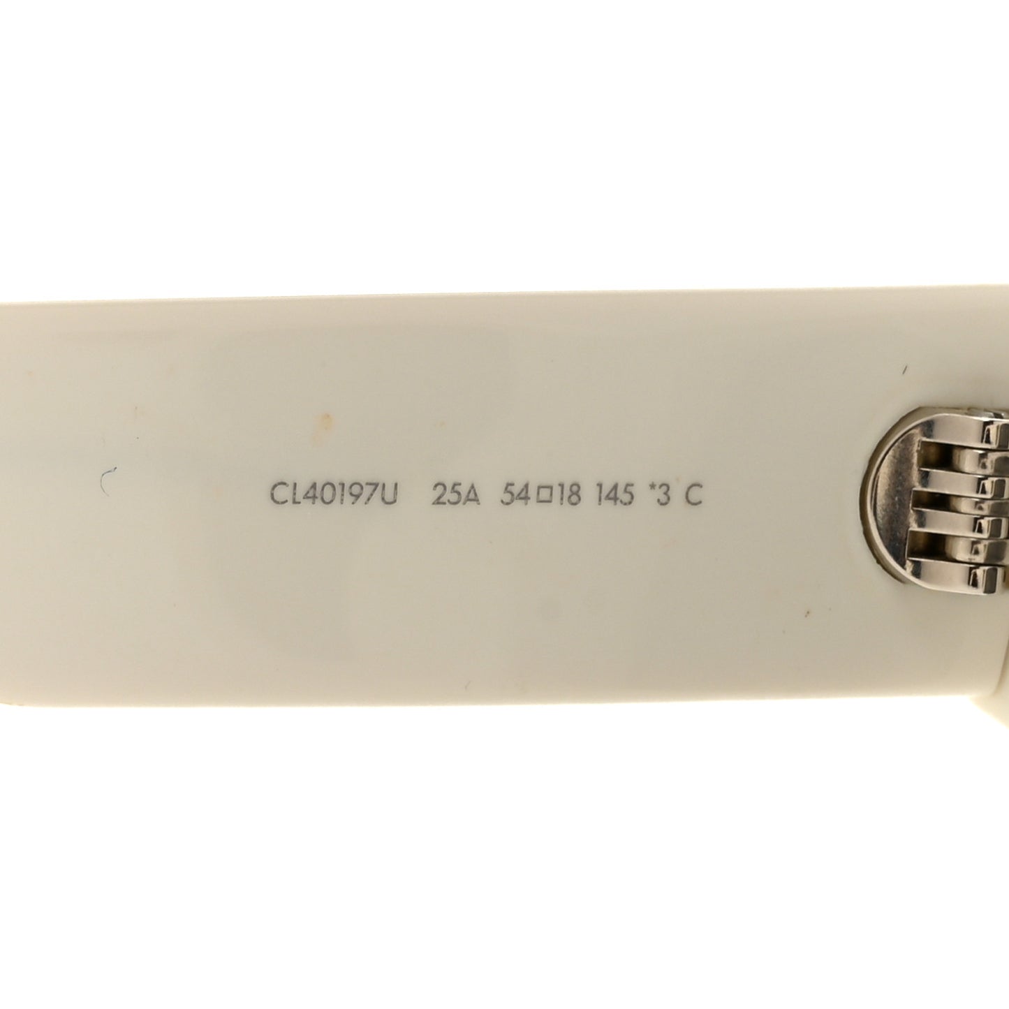 Acetate Cat Eye Sunglasses CL 40197U White
