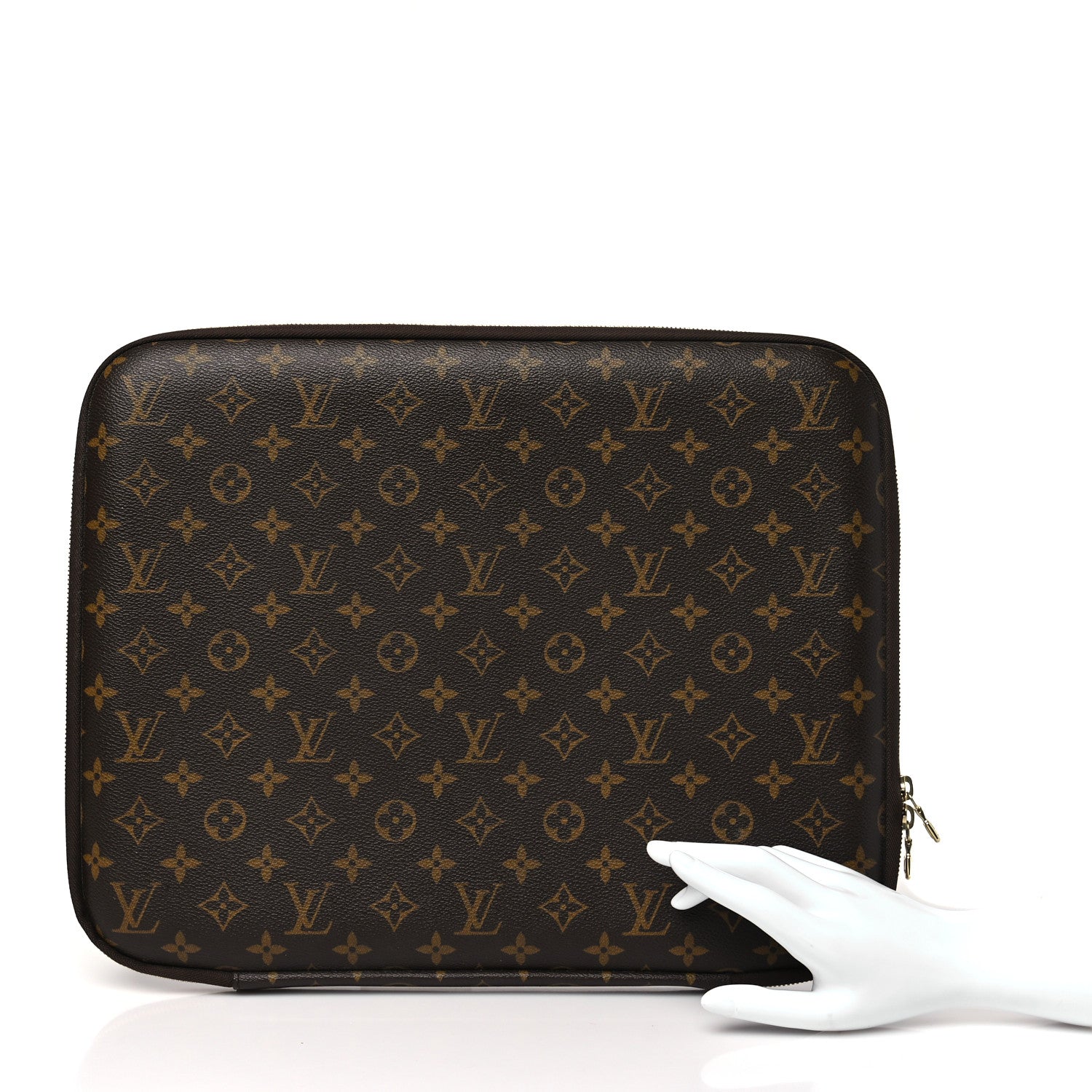 Louis Vuitton Monogram 15 Inch Laptop Sleeve 2 of 7