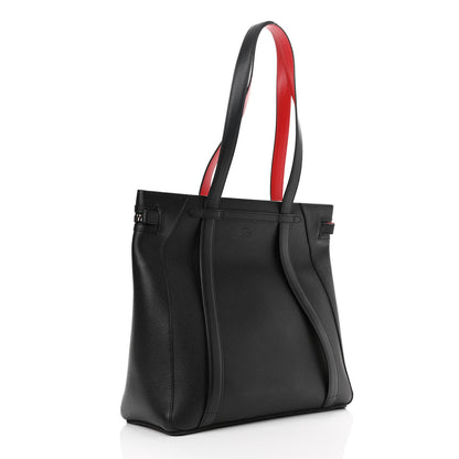 Christian Louboutin Empire Calfskin Studded Cabado Backpack Tote Black 3 of 10