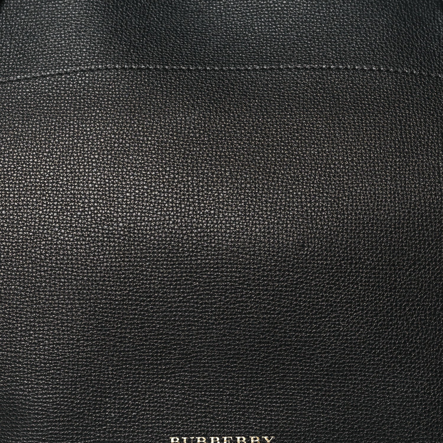 Burberry Derby Calfskin House Check Medium Welburn Tote Black 7 of 9