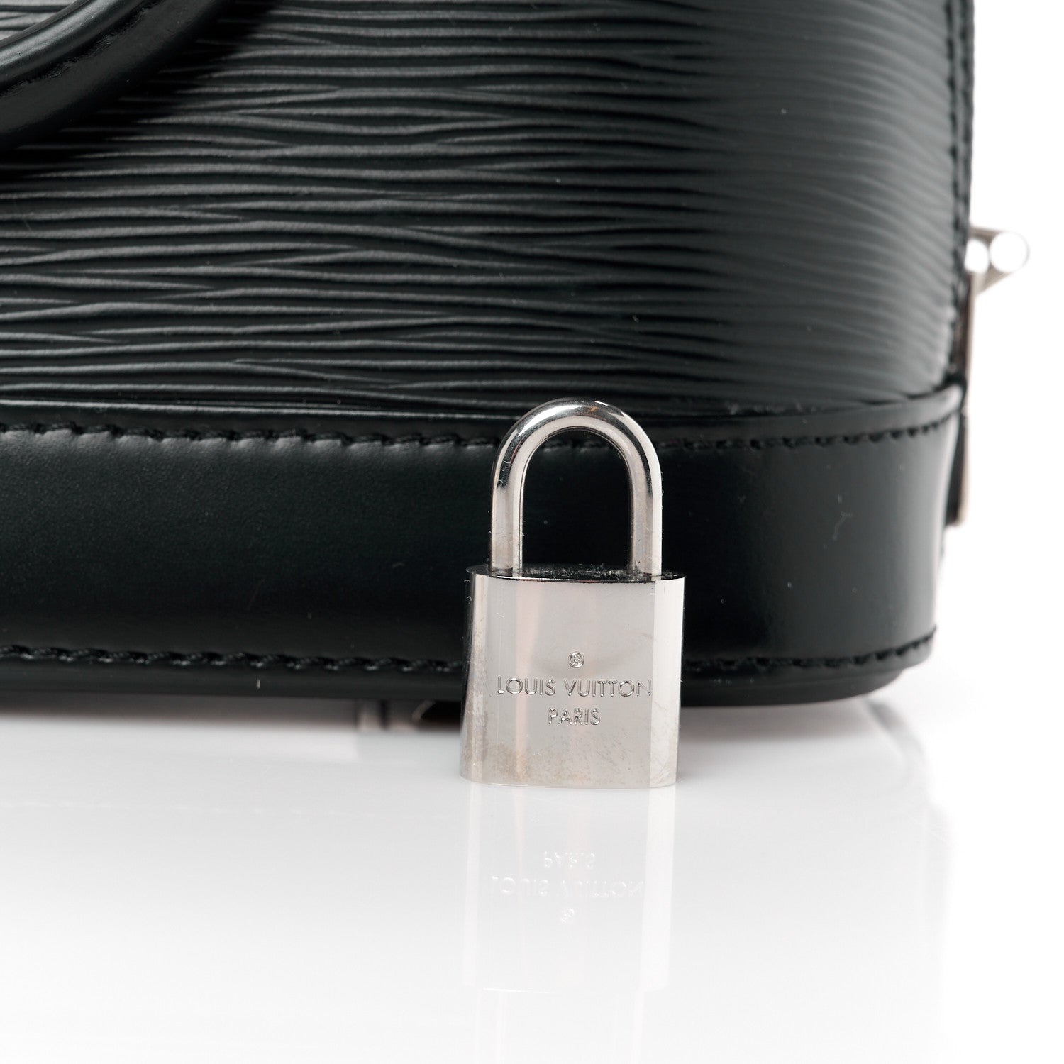 Louis Vuitton Epi Alma BB Black 6 of 13