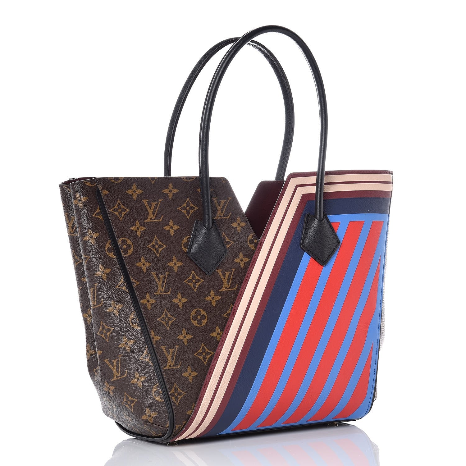 Louis Vuitton Calfskin Monogram Kimono Tote MM 3 of 10