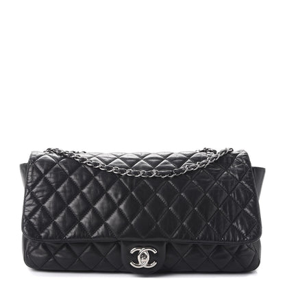 Chanel Lambskin Jumbo Coco Rain Flap Black 1 of 9