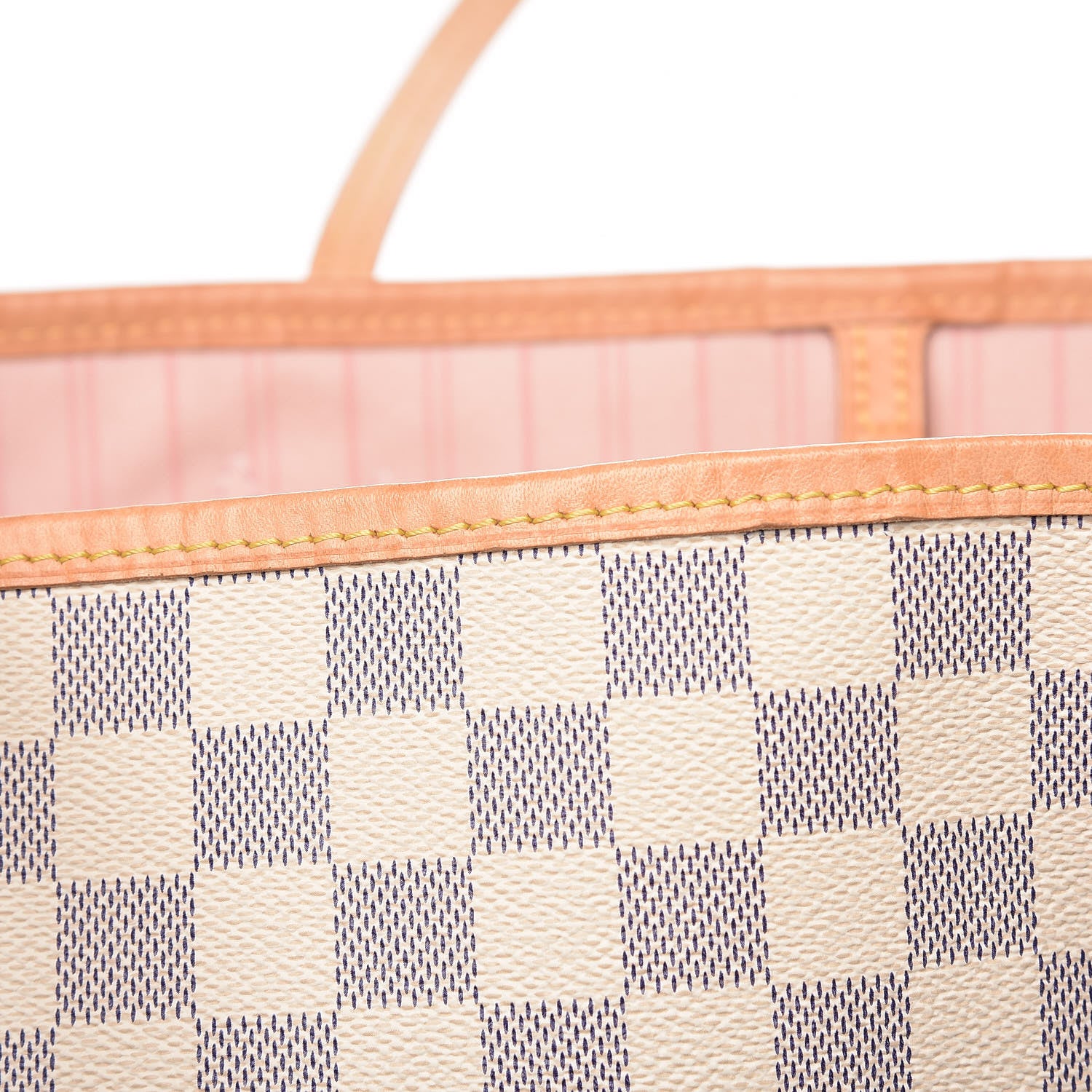 Louis Vuitton Damier Azur Neo Neverfull MM Rose Ballerine 17 of 24