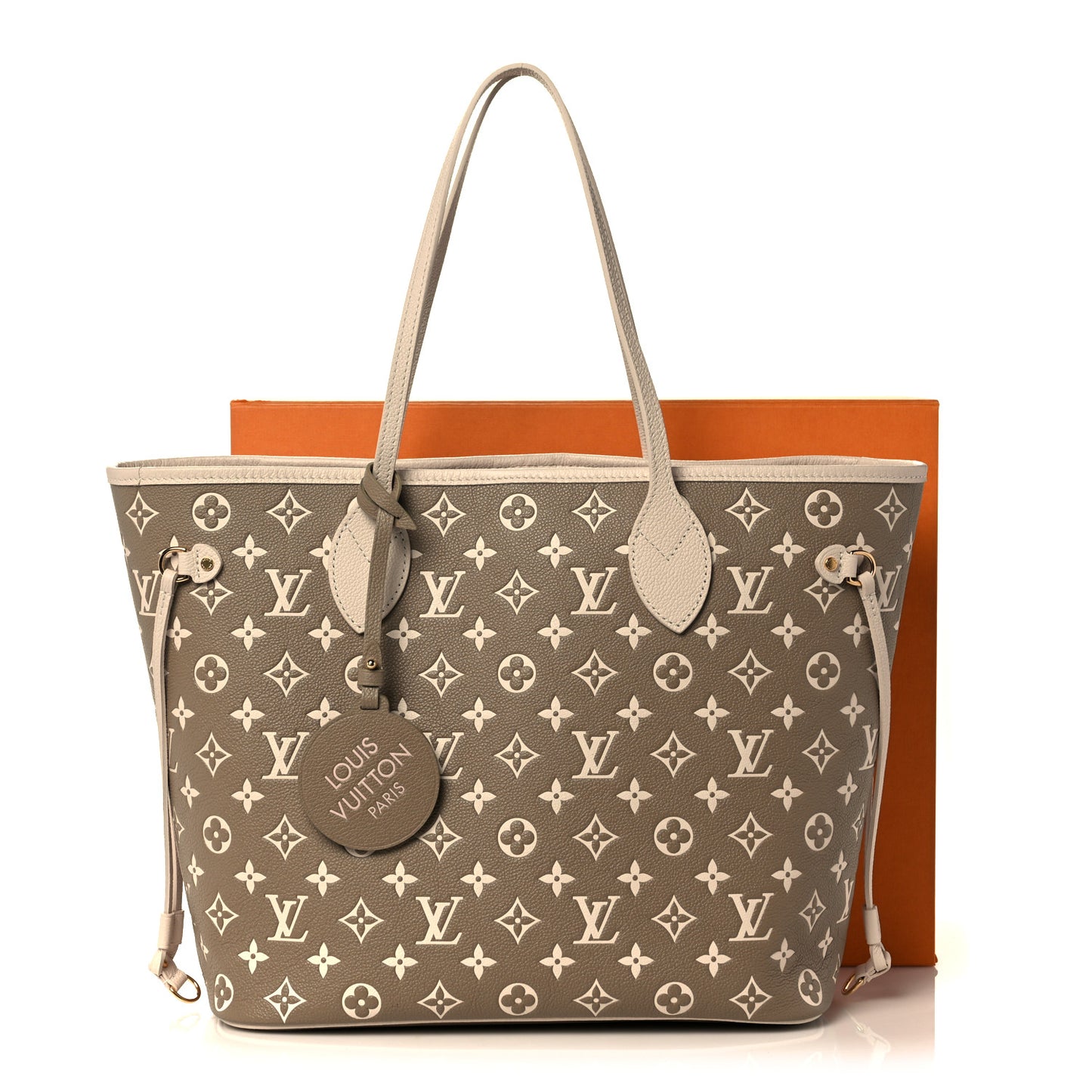 Empreinte Monogram Spring In The City Neverfull MM Kaki Beige Cream