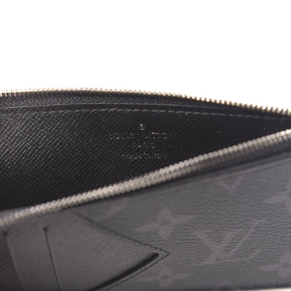 Louis Vuitton Monogram Eclipse Taiga Coin Card Holder 6 of 7