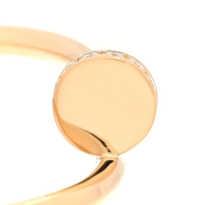 Cartier 18K Yellow Gold Diamond Juste Un Clou Bracelet 17 4 of 5