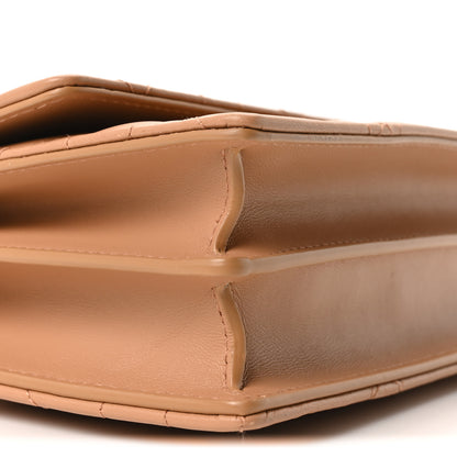 Christian Dior Lambskin Macrocannage Mini Miss Caro Bag Tan 9 of 10