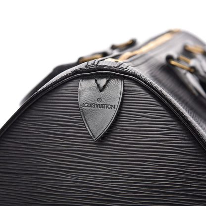 Louis Vuitton Epi Speedy 35 Black 8 of 10