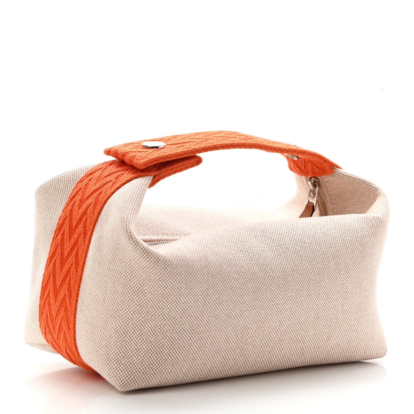 Canvas Small Bride-A-Brac Pouch Natural Orange