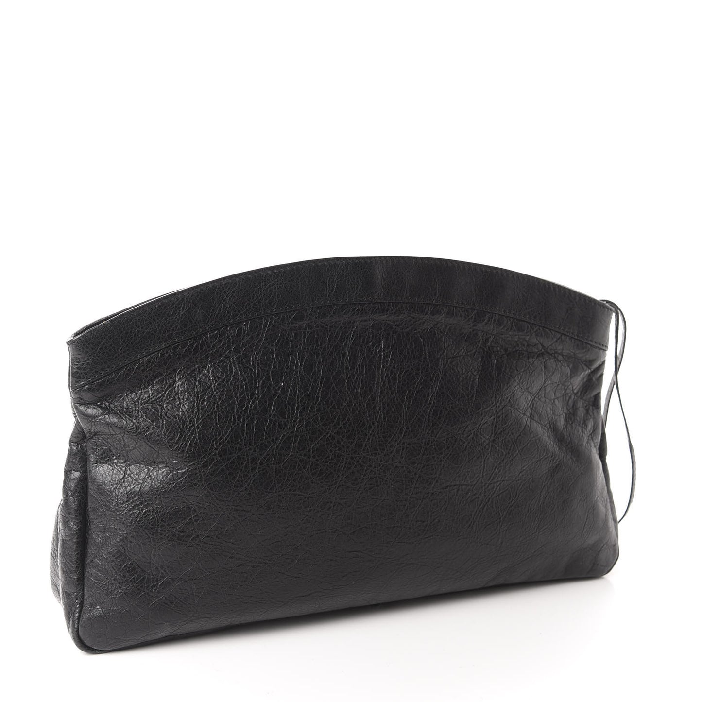 Agneau Classic Hardware Premier Clutch Black