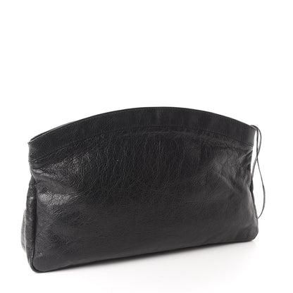 Balenciaga Agneau Classic Hardware Premier Clutch Black 3 of 10