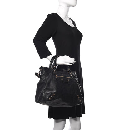Balenciaga Agneau Giant 12 Rose Gold Hardware Velo Black 3 of 11