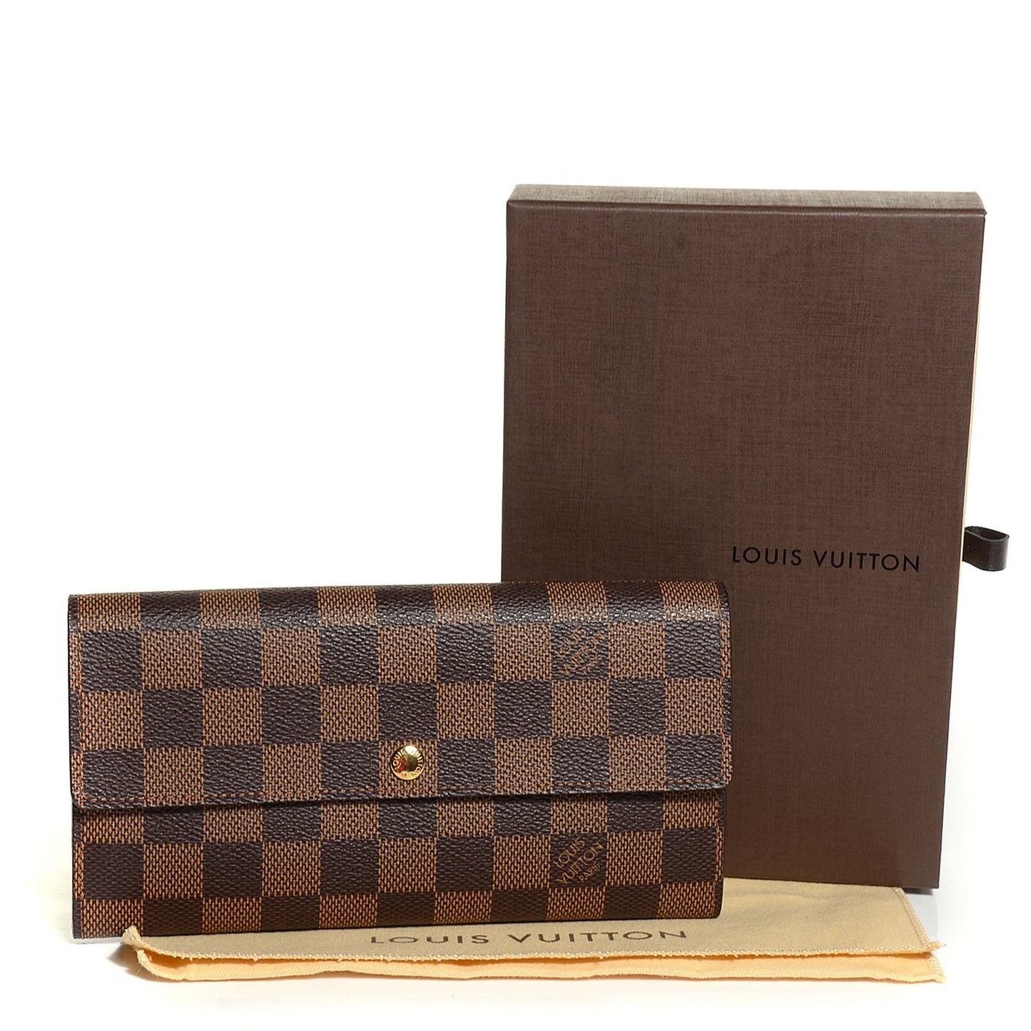 Damier Ebene Sarah Wallet