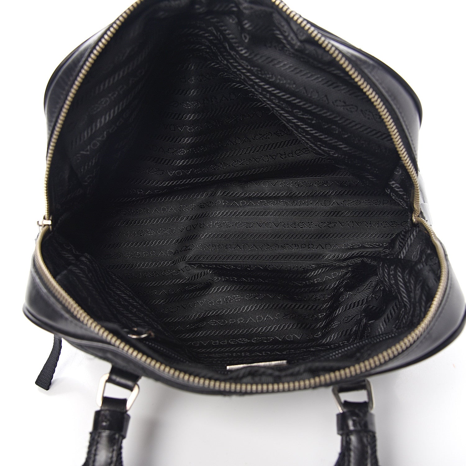 Prada Nylon Tessuto Impuntu Quilted Shoulder Bag Black 4 of 10