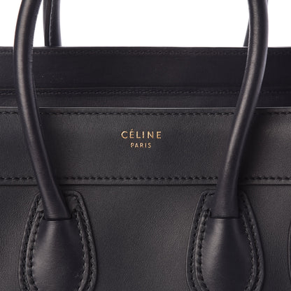 Celine Smooth Calfskin Micro Luggage Navy Blue 7 of 9