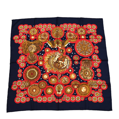 Hermes Silk Le Roy Soleil Scarf 90 1 of 5
