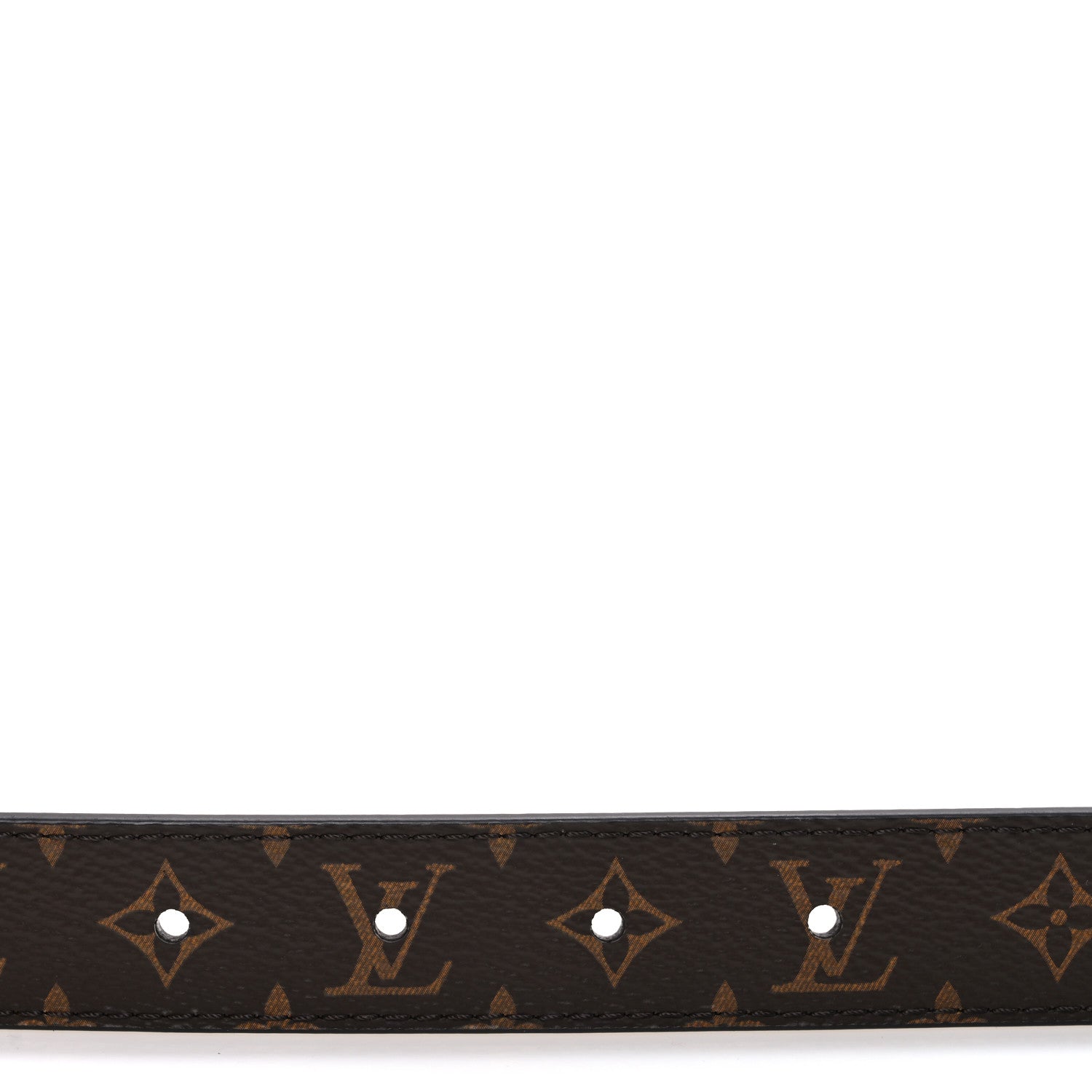 Louis Vuitton Monogram Dauphine 25mm Reversible Belt 70 28 Cream 4 of 6