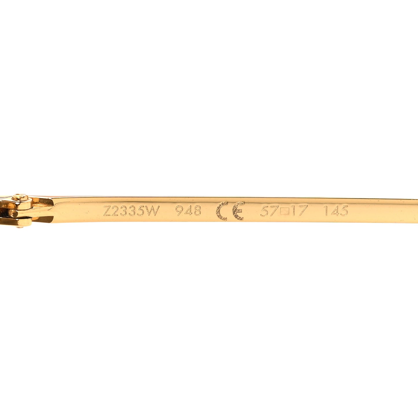 Metal LV Boarding Sunglasses Z2335W Gold