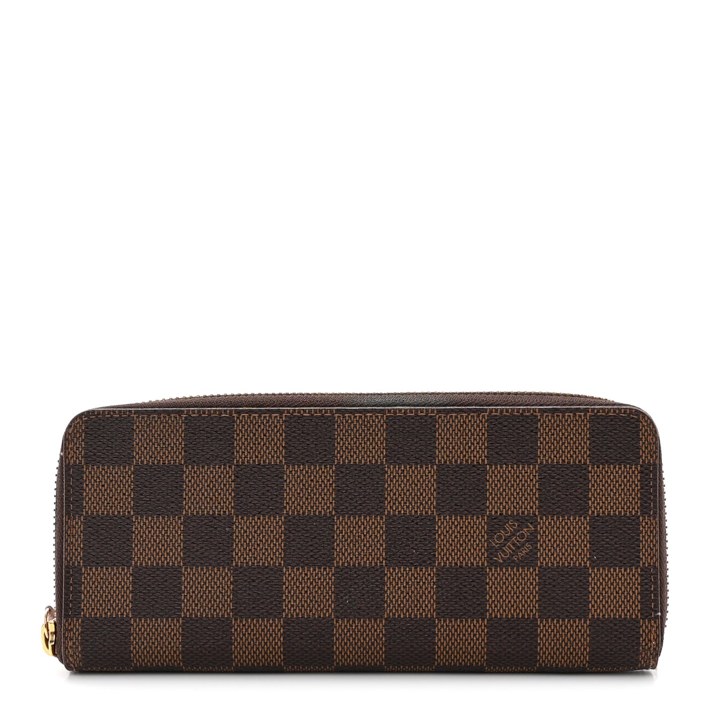 Damier Ebene Clemence Wallet Rose Ballerine