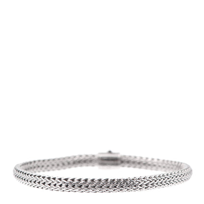 John Hardy Sterling Silver Tsavorite 5mm Classic Chain Bracelet 3 of 5