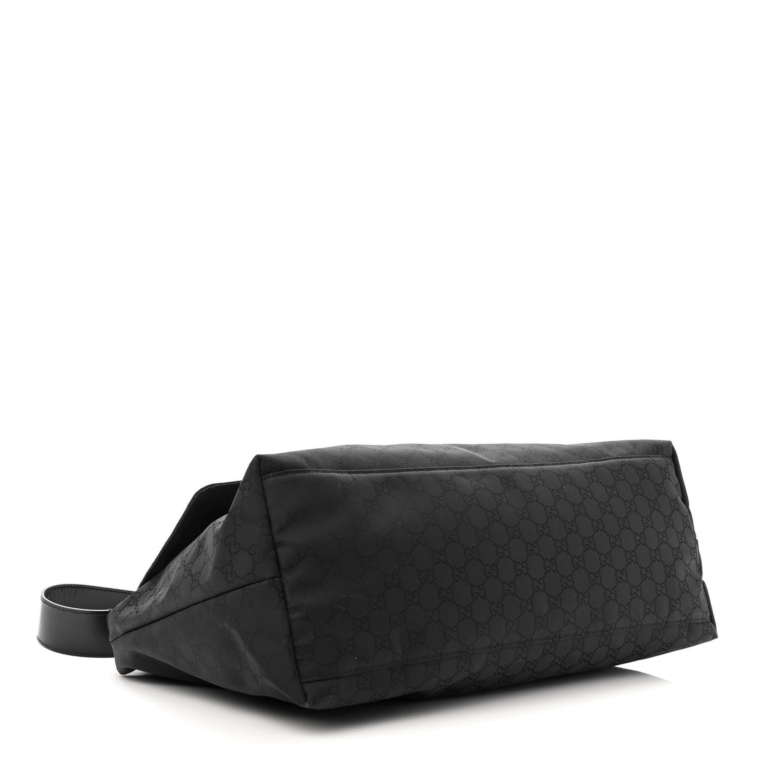 Gucci GG Monogram Flap Messenger Bag Black 4 of 11