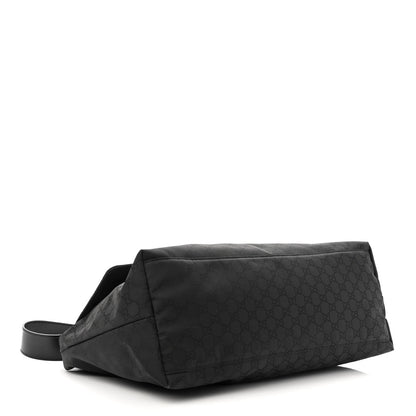 Gucci GG Monogram Flap Messenger Bag Black 4 of 11