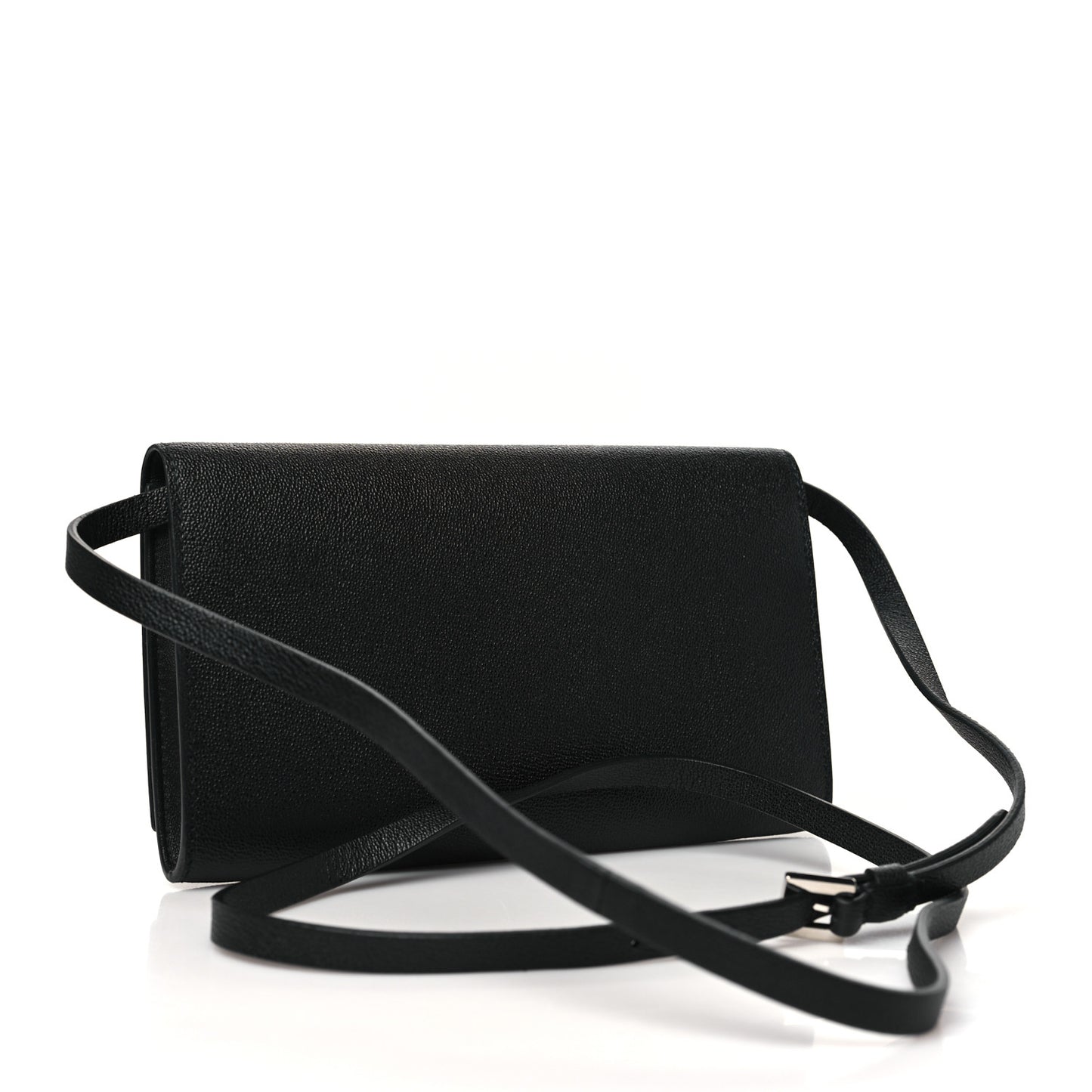 Calfskin Insignia Pouch Black