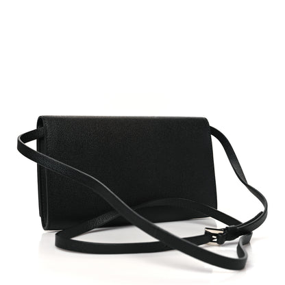 Alexander McQueen Calfskin Insignia Pouch Black 3 of 9