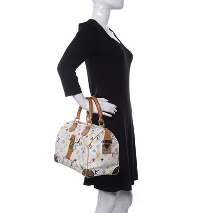 Louis Vuitton Monogram Multicolor Speedy 30 White 2 of 10