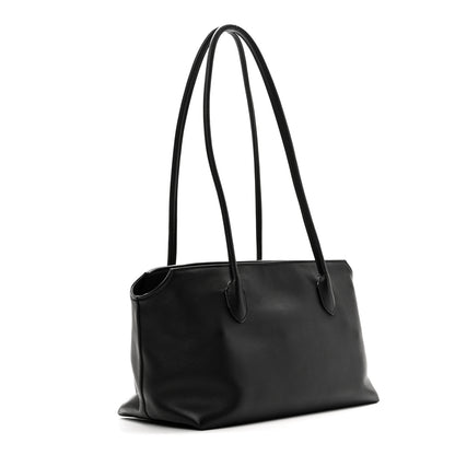 The Row Grained Calfskin Terrasse Bag Black 3 of 9