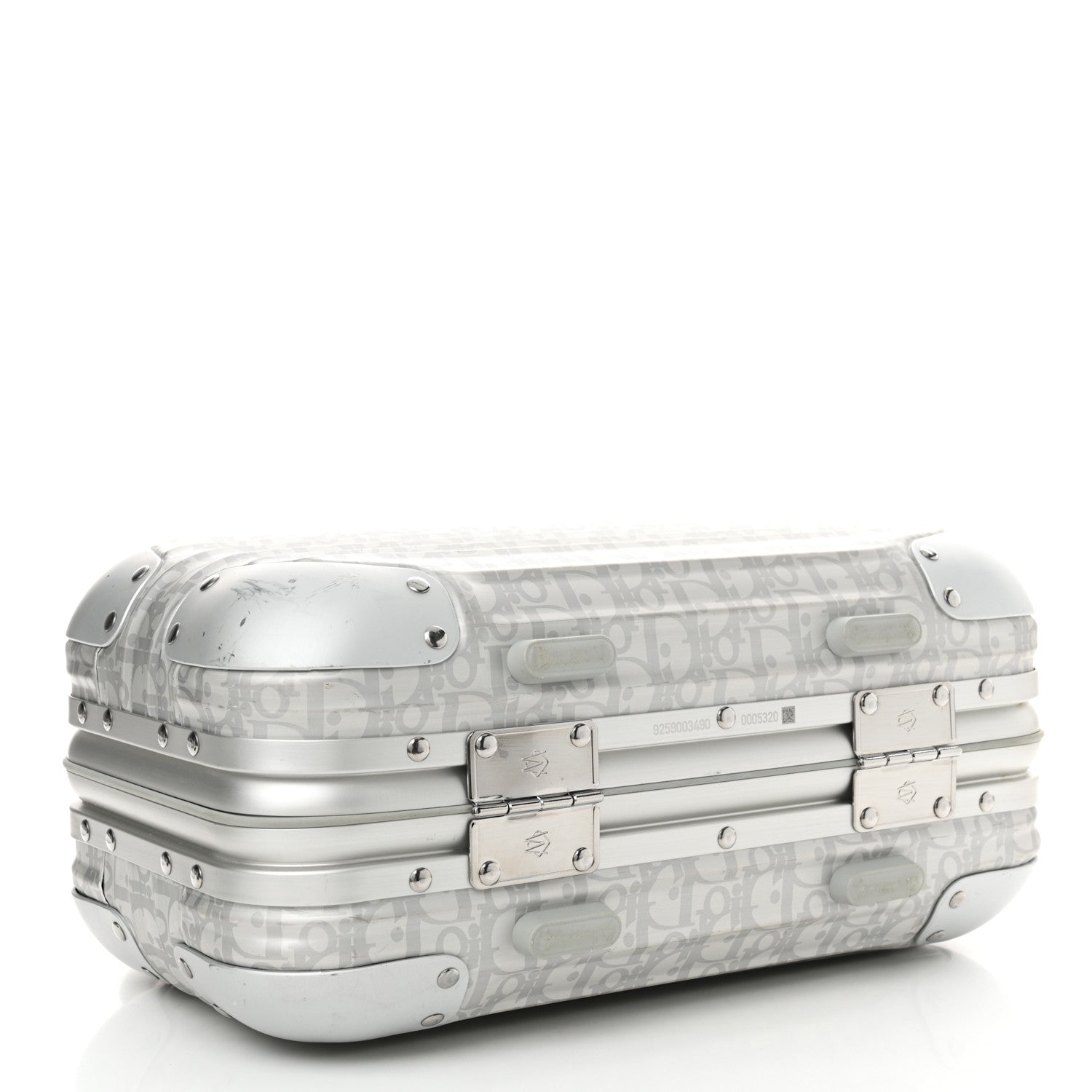 Christian Dior X RIMOWA Aluminum Oblique Hand Case Grey 4 of 19