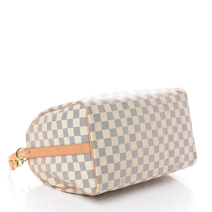Louis Vuitton Damier Azur Speedy Bandouliere 30 3 of 9