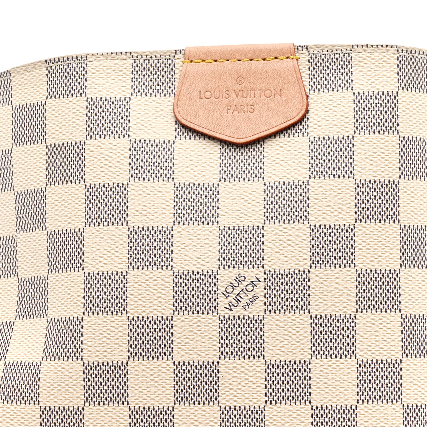 Damier Azur Graceful MM Rose Ballerine