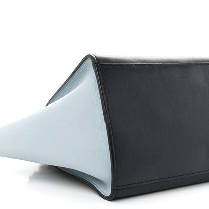 Celine Smooth Calfskin Small Tri-Color Trapeze Pale Blue 10 of 16