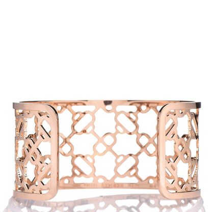 Hermes 18K Rose Gold Chaîne d'Ancre Passerelle Cuff Bracelet 3 of 5