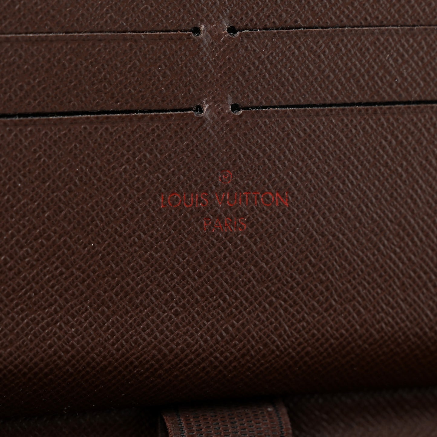 Damier Ebene Zippy Organizer Wallet