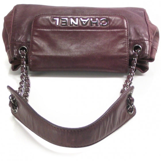 Lambskin Lax E/W Flap Purple