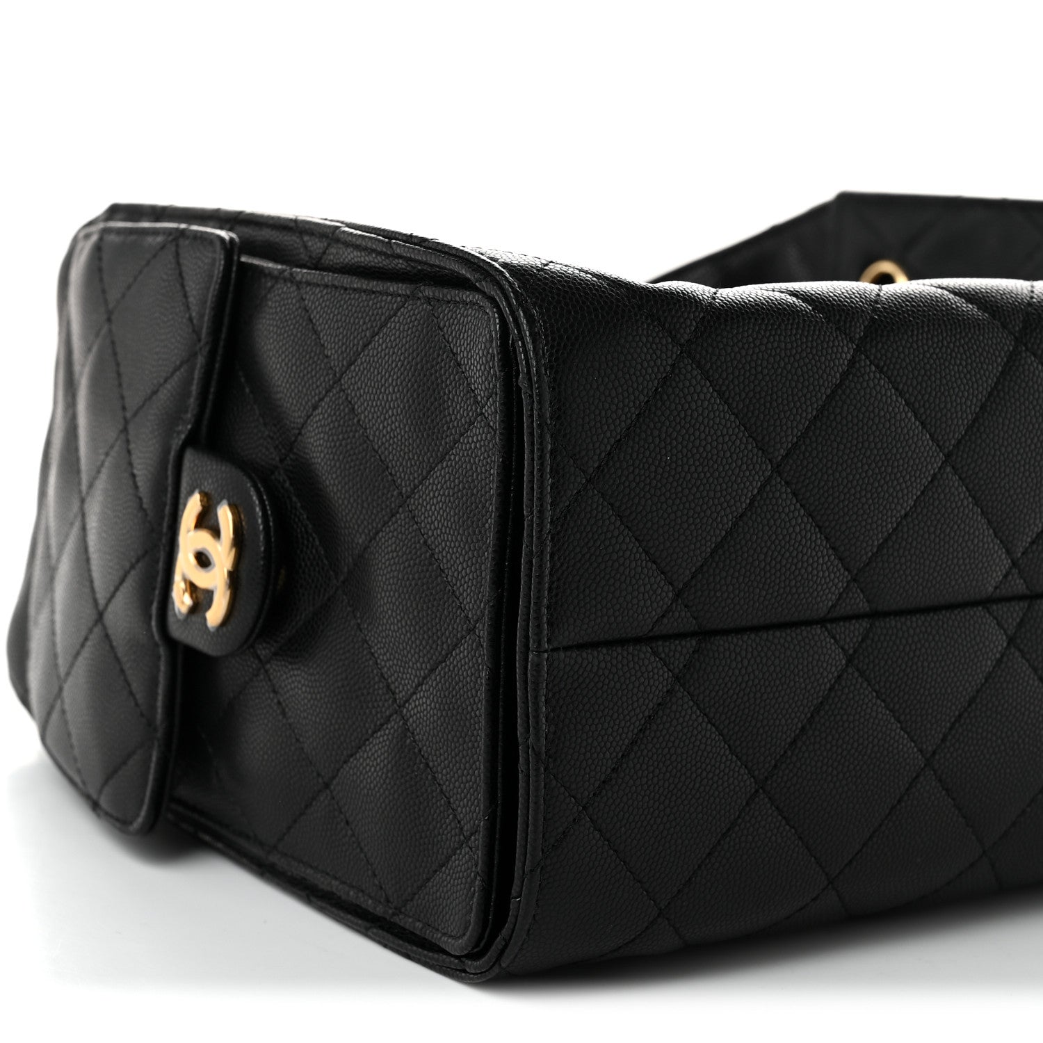 Chanel Caviar Quilted Small Chanel 25 Handbag Black 8 of 10
