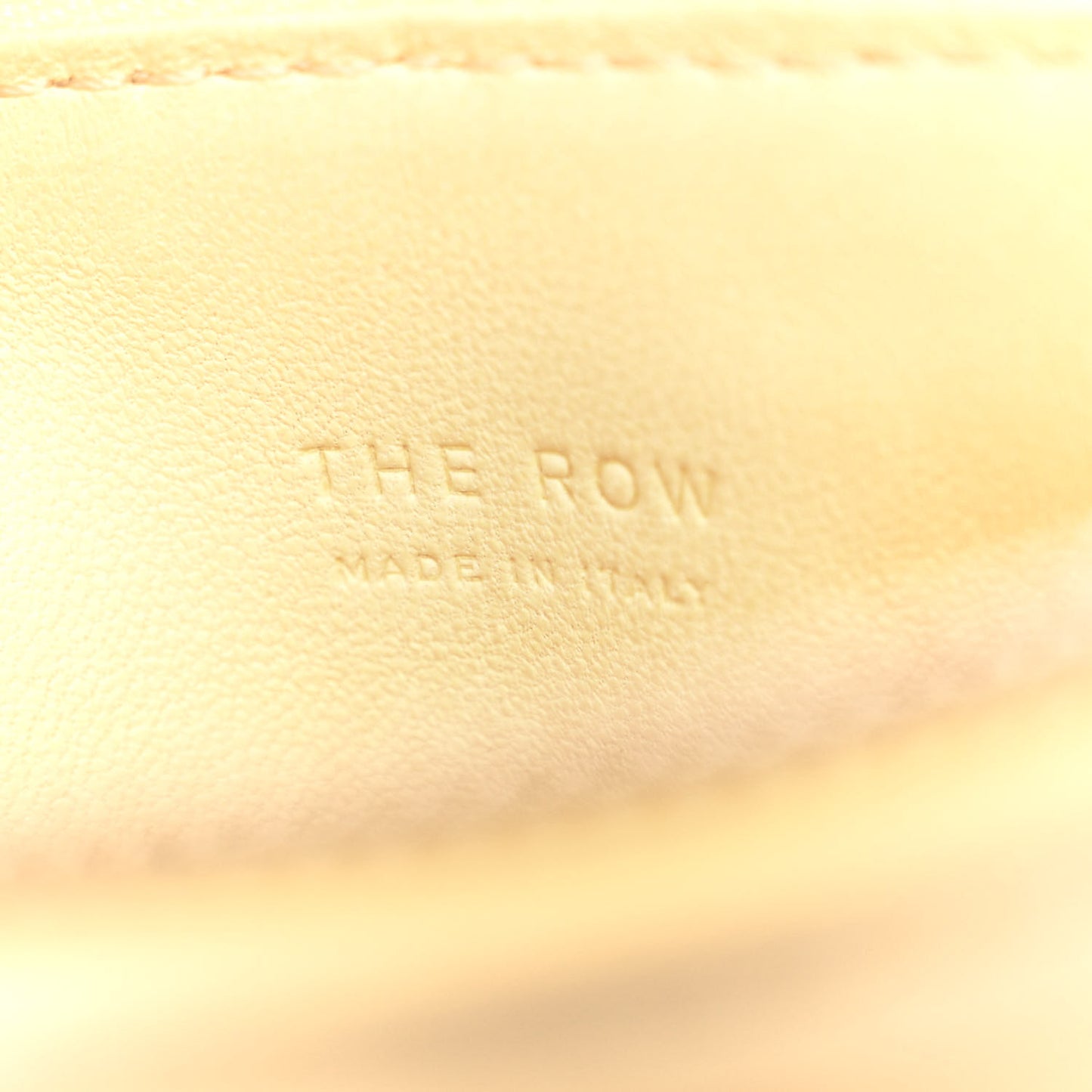 Nappa 90's Bag Light Yellow