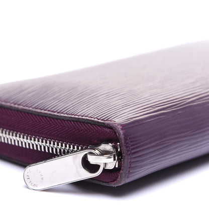 Louis Vuitton Epi Zippy Organizer Wallet Cassis 6 of 9