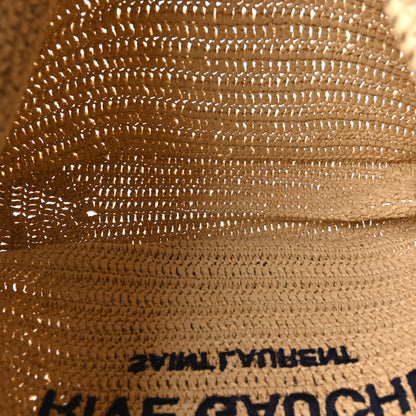 Saint Laurent Raffia Rive Gauche Tote Natural 5 of 10
