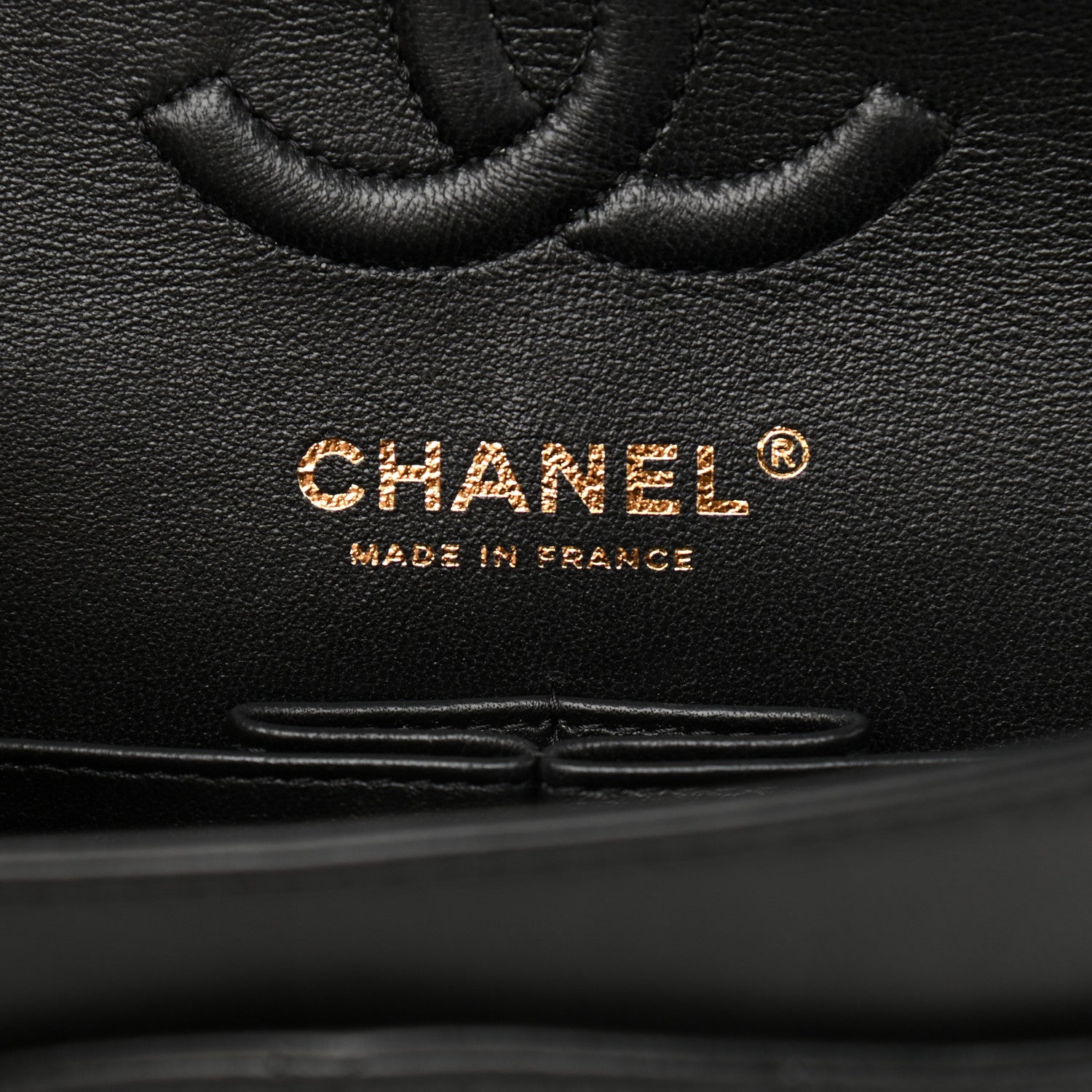 Chanel Lambskin Quilted Small Double Flap Black 6 of 14