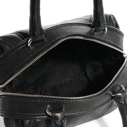 Chanel Calfskin Round Bowling Bag Black 5 of 8