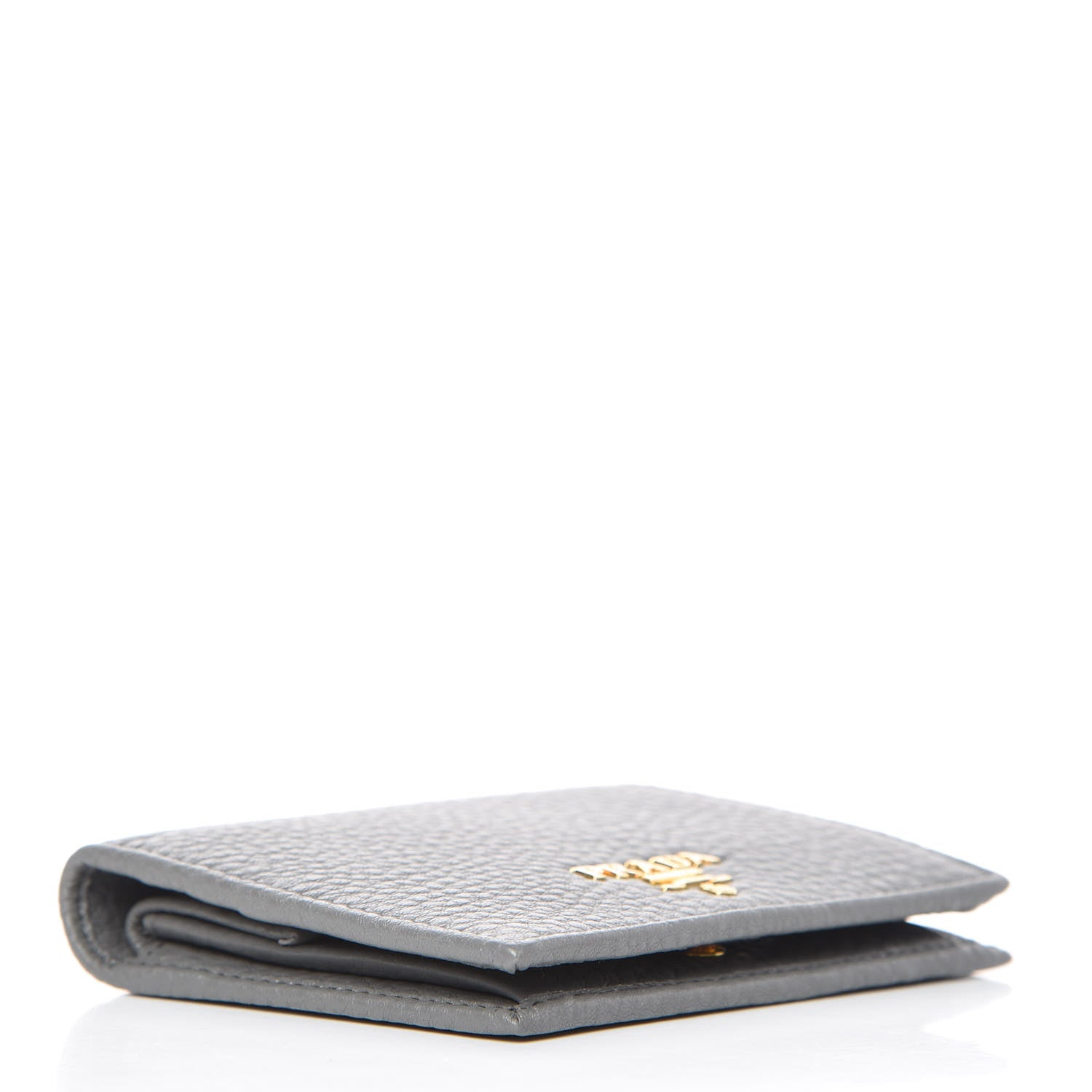 Prada Vitello Grain Bi-Fold Wallet Marmo 4 of 7