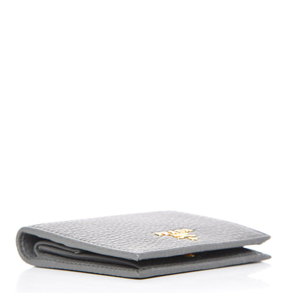 Prada Vitello Grain Bi-Fold Wallet Marmo 4 of 7