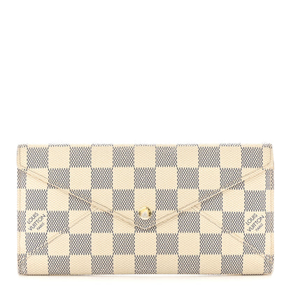 Louis Vuitton Damier Azur Long Origami Wallet 1 of 11